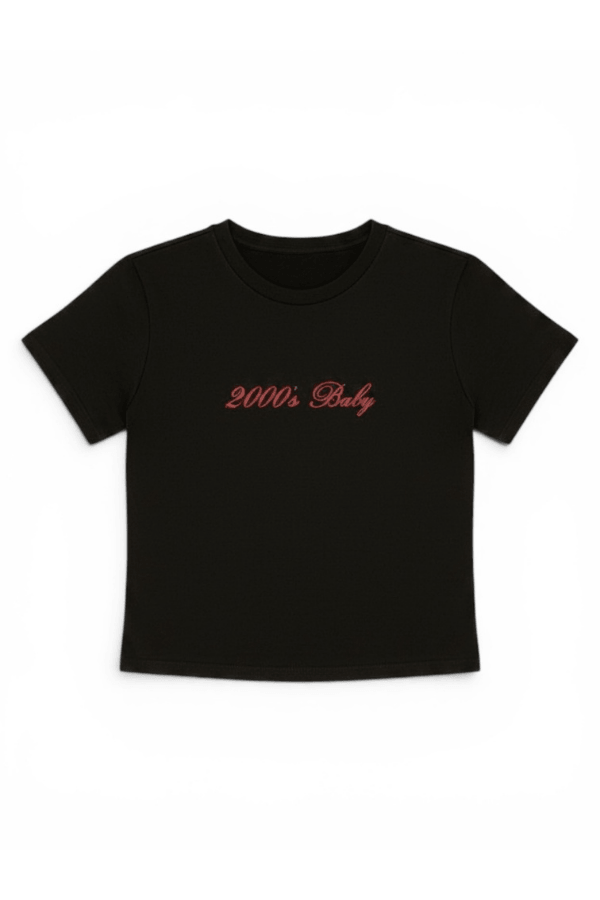2000's Baby Y2k Cropped Tee