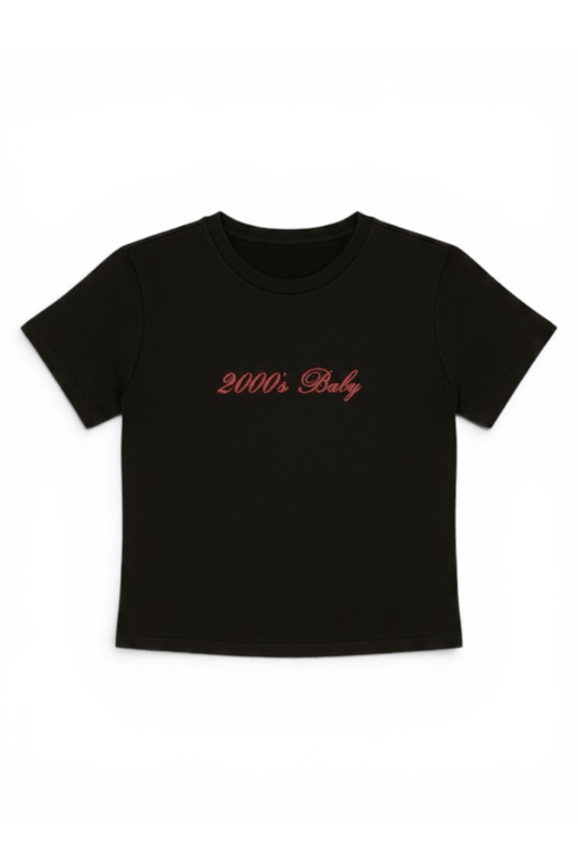 2000's Baby Y2k Cropped Tee