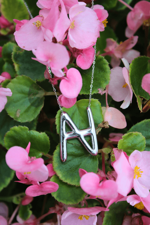 Aubrey's Aesthetics Bubble Logo Necklace