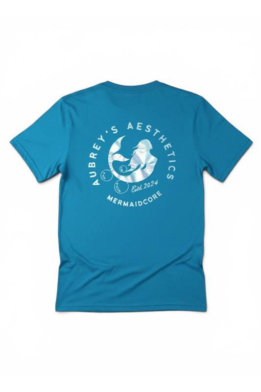 Mermaidcore Aesthetic Brand Short Sleeve T-Shirt
