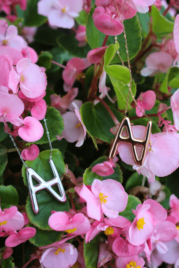 Aubrey's Aesthetics Bubble Logo Necklace