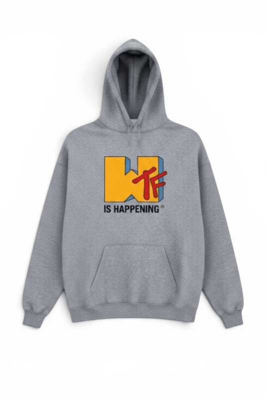 "WTF" se passe sweat à capuche